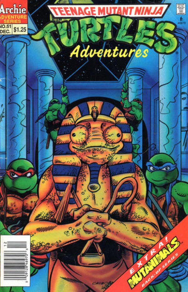 Teenage Mutant Ninja Turtles Adventures #71 CGC 8.5 NEWSSTAND RARE 1995 Archie main image 1