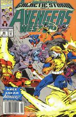 The West Coast Avengers [Newsstand] #80 (1992) Comic Books West Coast Avengers Prices