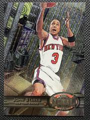 JOHN STARKS #118 Basketball Cards 1997 Metal Universe Prices