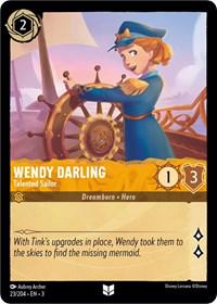 Wendy Darling - Talented Sailor #23 Lorcana Into the Inklands