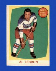 Al LeBrun Hockey Cards 1961 Topps Prices