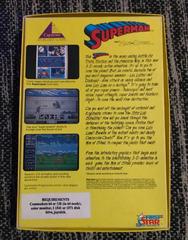 Box Back | Superman Man of Steel Commodore 64