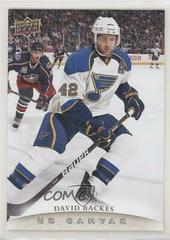 David Backes Hockey Cards 2011 Upper Deck Canvas Prices