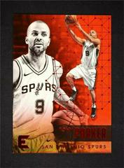 Tony Parker Red #107 Basketball Cards 2017 Panini Essentials Prices