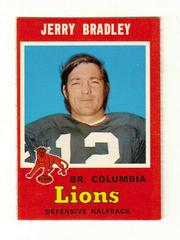 Jerry Bradley #44 Football Cards 1971 O Pee Chee CFL Prices