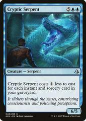 Cryptic Serpent [Foil] Magic Amonkhet Prices