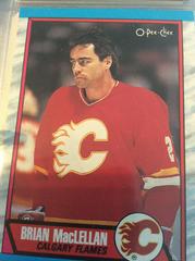 Brian MacLellan Hockey Cards 1989 O-Pee-Chee Prices