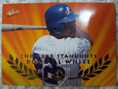Rondell White Baseball Cards 1995 Ultra 2nd Year Standouts Prices