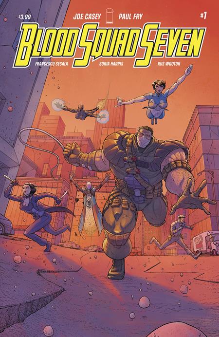 Blood Squad Seven [Pitarra] #1 (2024) Comic Books Blood Squad Seven