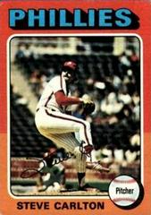 Steve Carlton #185 Baseball Cards 1975 Topps Prices