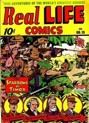 Real Life Comics #15 (1944) Comic Books Real Life Comics Prices