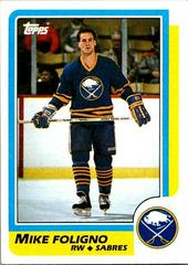 Mike Foligno Hockey Cards 1986 Topps Prices