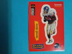 Terrell Davis #S18 Football Cards 1997 Collector's Choice Stick Ums Prices