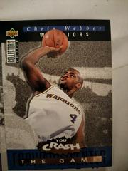 Chris webber Basketball Cards 1994 Collector's Choice You Crash the Game Rookie Scoring Prices