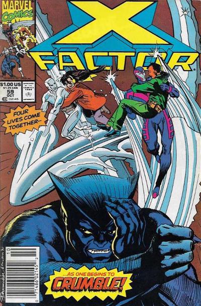 X-Factor [Newsstand] #59 (1990) Comic Books X-Factor