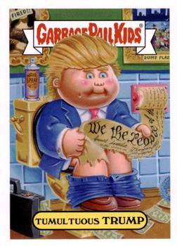 Tumultuous TRUMP #3b Garbage Pail Kids American As Apple Pie