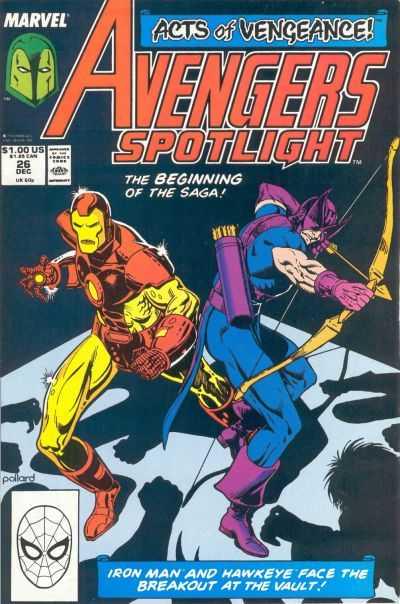 Avengers Spotlight #26 (1989) Comic Books Avengers Spotlight