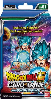 Dragon Ball Super - The Awakening Starter Deck  Dragon Ball Super Galactic Battle