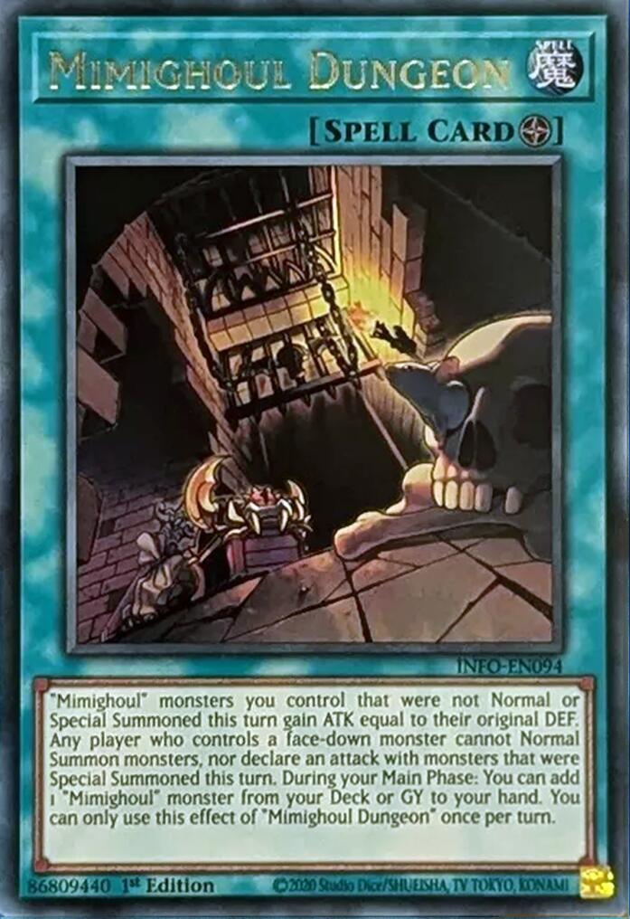 Mimighoul Dungeon INFO-EN094 YuGiOh The Infinite Forbidden