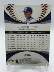 Back Of Card | Chipper Jones Baseball Cards 2006 Upper Deck