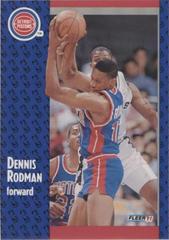 Dennis Rodman Basketball Cards 1991 Fleer Prices