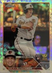 Adley Rutschman [Logofractor] Baseball Cards 2023 Topps Chrome Prices