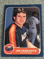 Jim Pankivits Baseball Cards 1986 Fleer Prices