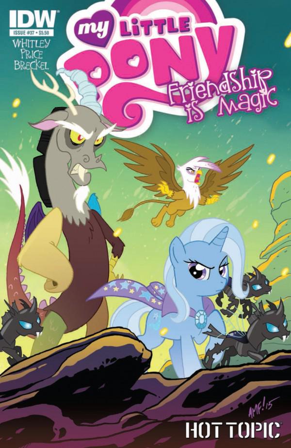 My Little Pony: Friendship Is Magic [Hot Topic] #37 (2015) Comic Books My Little Pony: Friendship is Magic