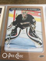 Jean- Sebastien Giguere Hockey Cards 2006 O Pee Chee Prices