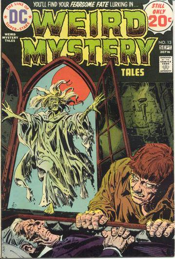 Weird Mystery Tales #13 (1974) Cover Art