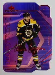 Patrice Bergeron [Purple] Hockey Cards 2021 Upper Deck MVP Colors and Contours Prices