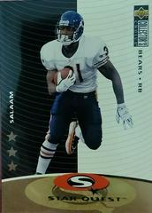 Rashaan Salaam #SQ74 Football Cards 1997 Collector's Choice Starquest Prices