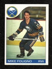 Mike Foligno #17 Hockey Cards 1985 Topps Prices