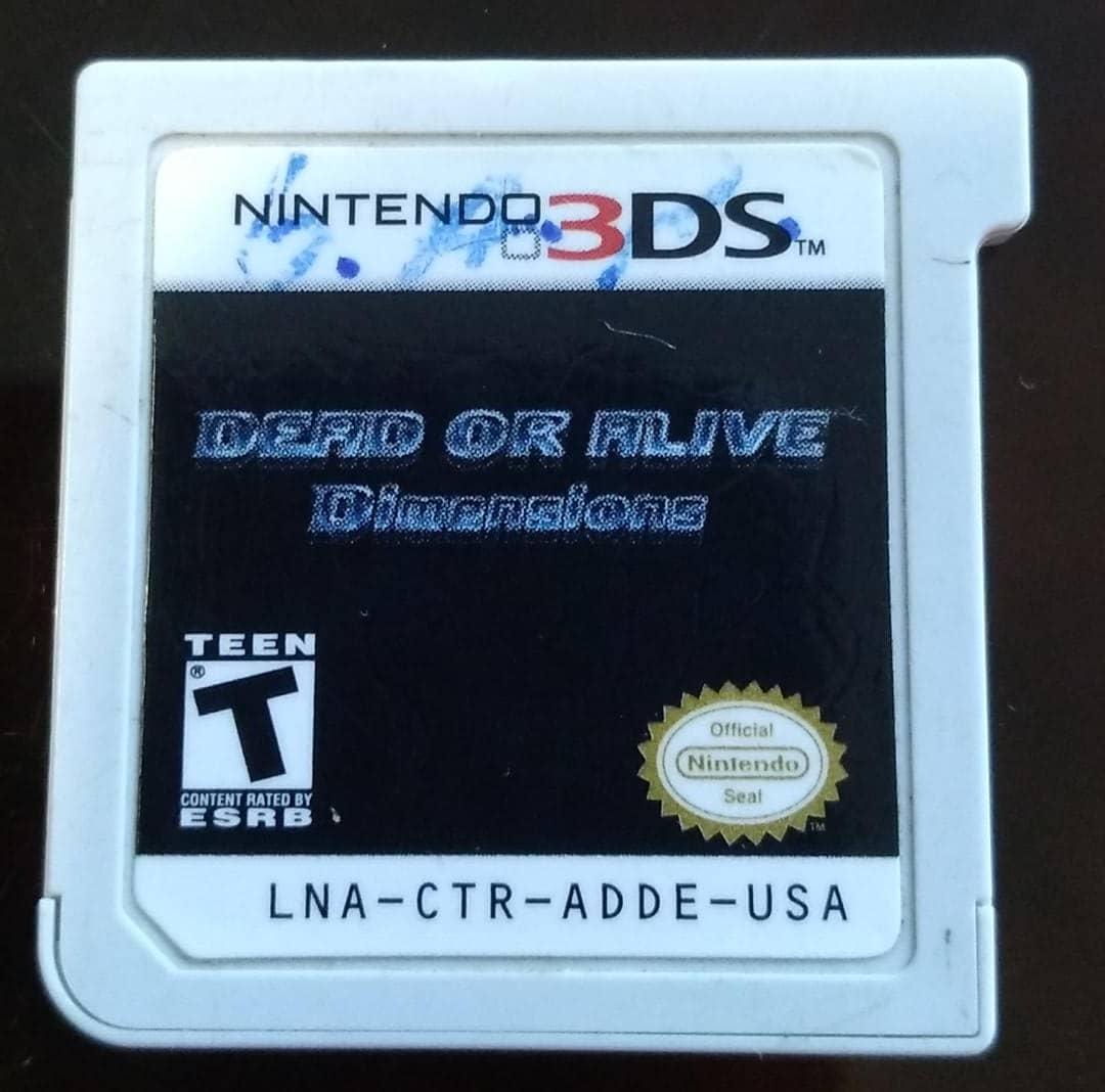 Dead or Alive Dimensions Item only Nintendo 3DS