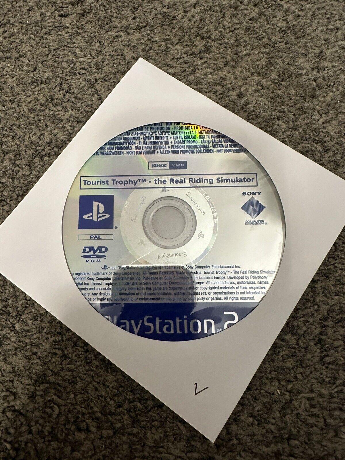 Jeu Vidéo TOURIST TROPHY - PlayStation 2 (PS2) - Version PAL - Complet Mais état Correct
