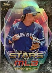 Bobby Witt Jr. [Black] Baseball Cards 2023 Topps Stars of MLB Prices