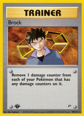 Brock [1st Edition] #98 Pokemon Gym Heroes Prices