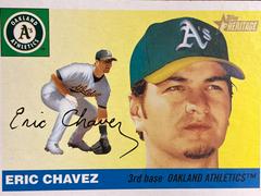 Eric Chavez Baseball Cards 2004 Topps Heritage Prices