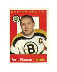 Fern Flaman Hockey Cards 1959 Topps Prices