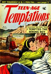 Teen-Age Temptations #9 (1954) Comic Books Teen-Age Temptations Prices