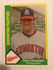 Chuck Hernandez #8 Baseball Cards 1990 CMC Edmonton Trappers Prices