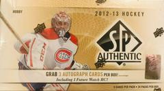 Hobby Box Hockey Cards 2012 SP Authentic Prices
