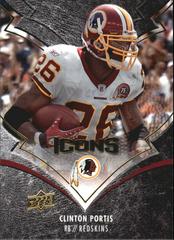 Clinton Portis #100 Football Cards 2008 Upper Deck Icons Prices