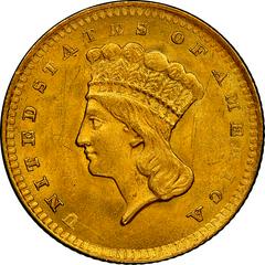 1856 [UPRIGHT 5] Coins Gold Dollar Prices