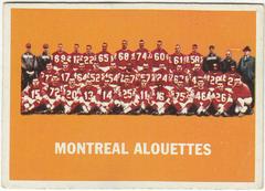 Montreal Alouettes #49 Football Cards 1964 Topps CFL Prices