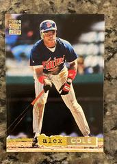 Alex Cole [Golden Rainbow] #584 Baseball Cards 1994 Stadium Club Prices