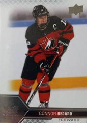 Connor Bedard #23 Hockey Cards 2022 Upper Deck Team Canada Juniors Prices