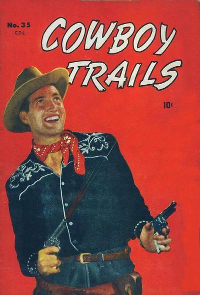 Cowboy Trails #35 (1951) Comic Books Cowboy Trails