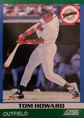 Tom Howard #9 Baseball Cards 1991 Score Rising Stars Prices