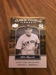 Allie Reynolds #YSL2206 Baseball Cards 2008 Upper Deck Yankee Stadium Legacy 1950's Prices